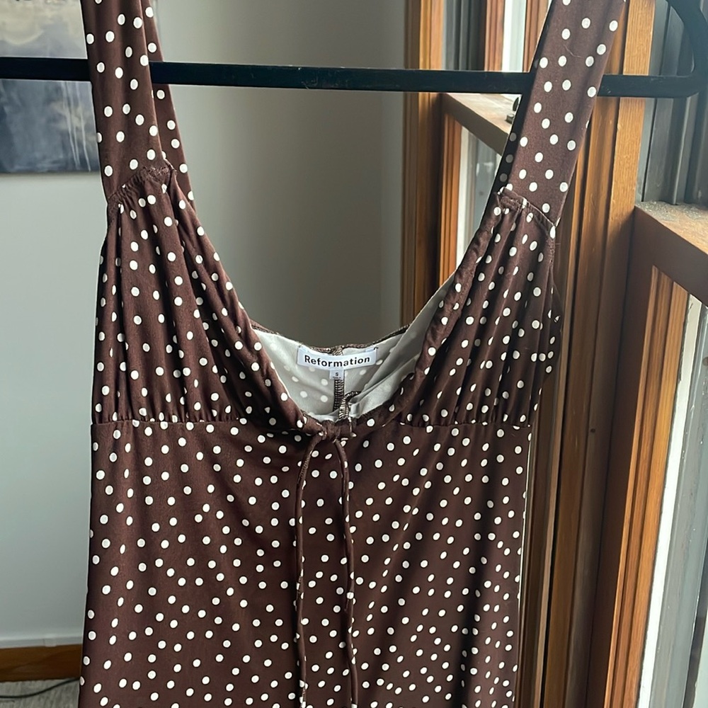 Polka Dot Reformation Dress Never Worn!!